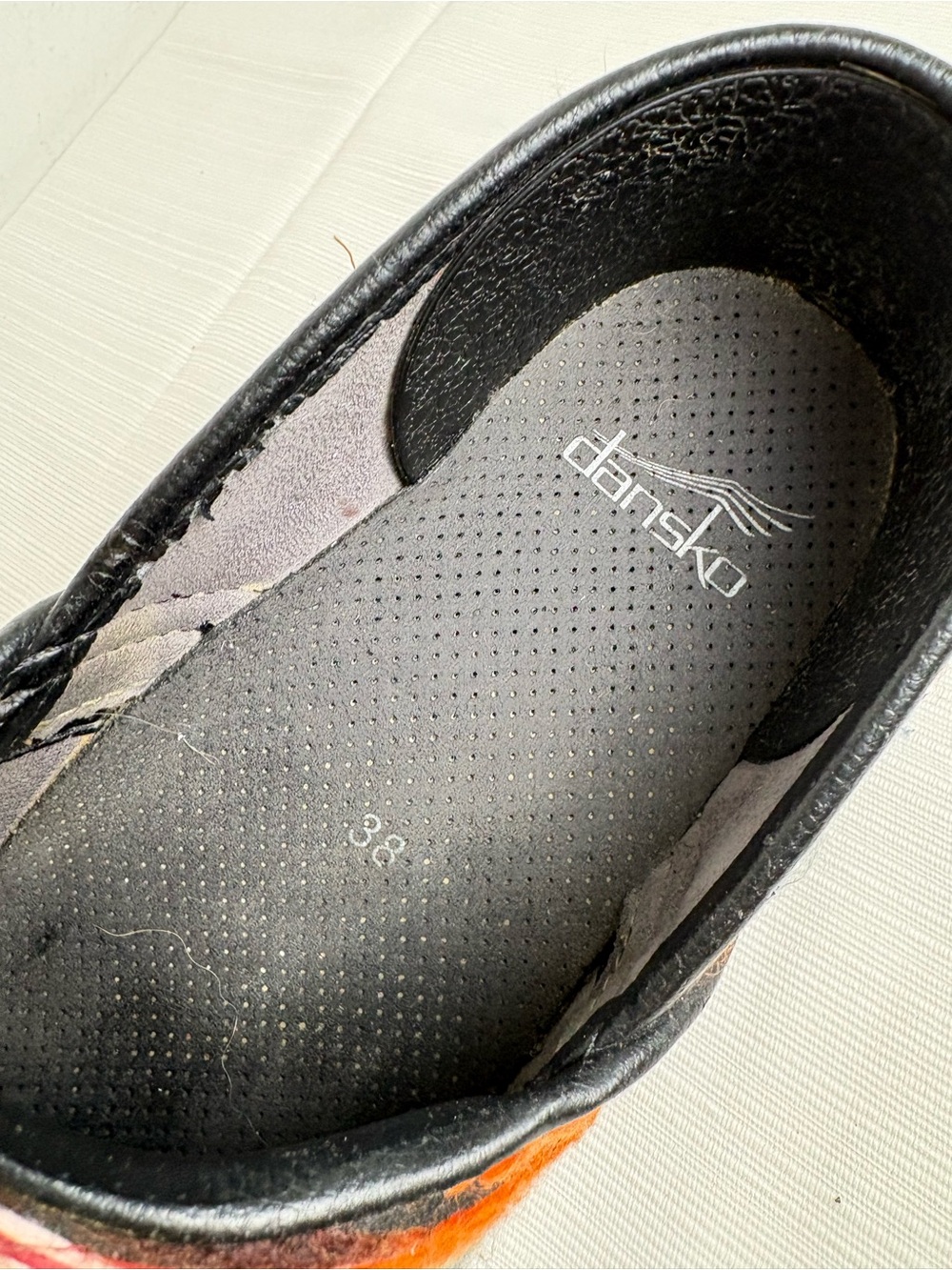 DANSKO Mulitcolor Yarn Clogs 38 (7.5/8) - Picture 7 of 15